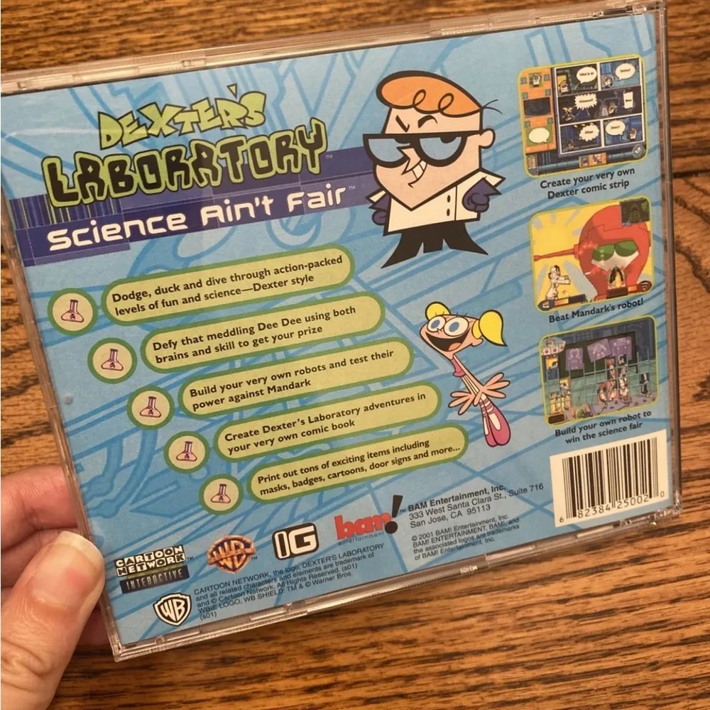 Dexter's Laboratory: Science Ain't Fair (PC Computer Video Game Vintage Y2K)